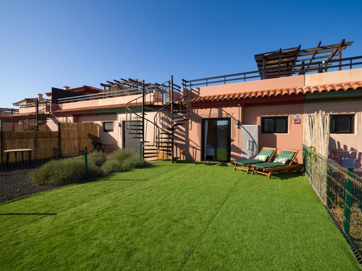 Private Terrace Majanicho Home -Garden & Pool Ла Олива Екстериор снимка